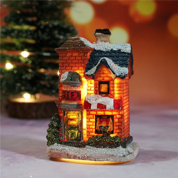 with drop ornaments christmas resin small house warm lighting micro landscape decoration xmas pendant
with drop ornaments christmas resin small house warm lighting micro landscape decoration xmas pendant