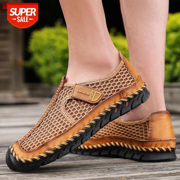 2020 new summer leather mesh men's walking shoes breathable man flat loafer male driving shoes outdoor footwear plus size 38-48 #u07d
2020 new summer leather mesh men's walking shoes breathable man flat loafer male driving shoes outdoor footwear plus size 38-48 #u07d