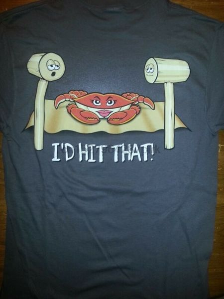 new i'd hit that crab t-shirt new crabbing shirt--funny shirt -mallet claw sport hooded sweatshirt hoodie
new i'd hit that crab t-shirt new crabbing shirt--funny shirt -mallet claw sport hooded sweatshirt hoodie