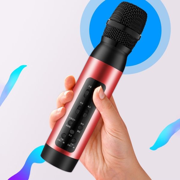 professional bluetooth wireless karaoke speaker ktv music player singing recorder handheld microphone mic in stock
professional bluetooth wireless karaoke speaker ktv music player singing recorder handheld microphone mic in stock