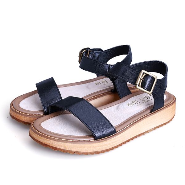 simple women's platform roman genuine flat sandals women plus size summer ladies shoes white 45 wnkd, Black
simple women's platform roman genuine flat sandals women plus size summer ladies shoes white 45 wnkd, Black