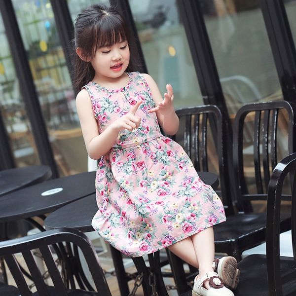 owq7g summer new children's cotton baby foreign style cotton dress girl princess silk children's tank dress wear princess skirt fl, Black;gray
owq7g summer new children's cotton baby foreign style cotton dress girl princess silk children's tank dress wear princess skirt fl, Black;gray