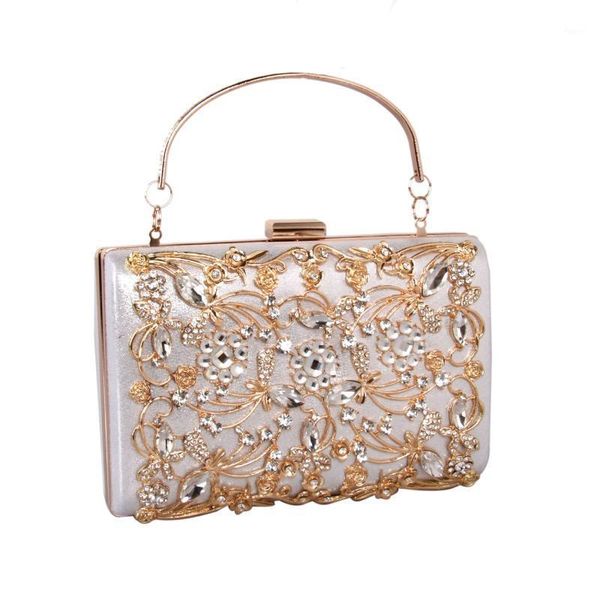 evening bags 2021 white rhinestone gold metal purse hollow out sliver suede women floral chain mini phone case handbags1
evening bags 2021 white rhinestone gold metal purse hollow out sliver suede women floral chain mini phone case handbags1