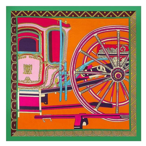 scarves matagorda woman 60cm small silk scarf spring carriage wheels paisley printing hand towel neckerchief ladies accesories, Blue;gray
scarves matagorda woman 60cm small silk scarf spring carriage wheels paisley printing hand towel neckerchief ladies accesories, Blue;gray