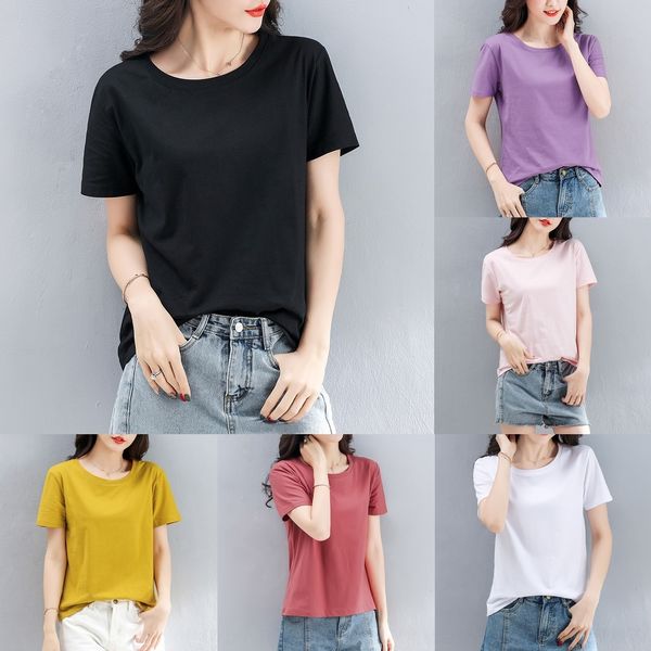 uxq5x eight colorsspring and summer 2xzfb korean new loose solid coat t-shirt short sleeve t-shirt women's color women's wear 2020, White
uxq5x eight colorsspring and summer 2xzfb korean new loose solid coat t-shirt short sleeve t-shirt women's color women's wear 2020, White
