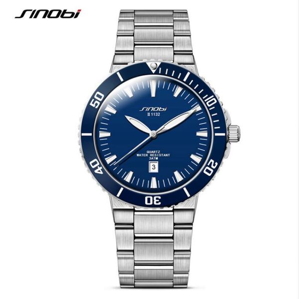 sinobi mens watches men's watch luminous 3bar wrist watch men auto date clock saat relogio masculino, Slivery;brown
sinobi mens watches men's watch luminous 3bar wrist watch men auto date clock saat relogio masculino, Slivery;brown