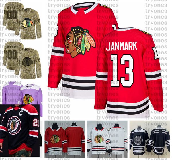 2021 reverse retro #13 mattias janmark chicago blackhawks hockey jerseys golden edition camo veterans day fights custom cancer shirts, Black;red
2021 reverse retro #13 mattias janmark chicago blackhawks hockey jerseys golden edition camo veterans day fights custom cancer shirts, Black;red