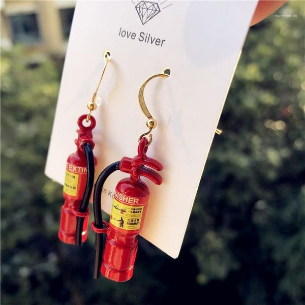 original personality simulation fire extinguisher model drop dangle earrings fine funny jewelry gift for women girls1, Silver
original personality simulation fire extinguisher model drop dangle earrings fine funny jewelry gift for women girls1, Silver