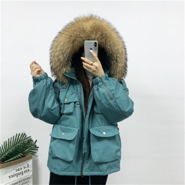 2021 great turtleneck of royal skin new winter white women's warm thick coat down jacket with cowl proof dloose loose u1a2, Black
2021 great turtleneck of royal skin new winter white women's warm thick coat down jacket with cowl proof dloose loose u1a2, Black