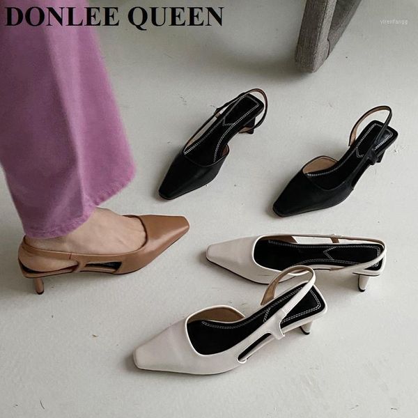 2021 fashion woman slingback high heels sandals women square toe elegant pumps party wedding shoes slip on mule zapatillas mujer1, Black
2021 fashion woman slingback high heels sandals women square toe elegant pumps party wedding shoes slip on mule zapatillas mujer1, Black