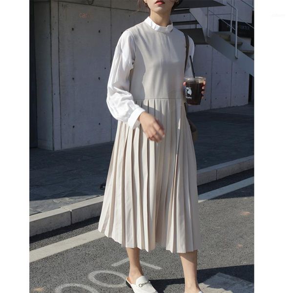 womengaga new fahsion loose casual patchwork fold big siez womens vest dresses dress womans girls must female q0041, Black;gray
womengaga new fahsion loose casual patchwork fold big siez womens vest dresses dress womans girls must female q0041, Black;gray