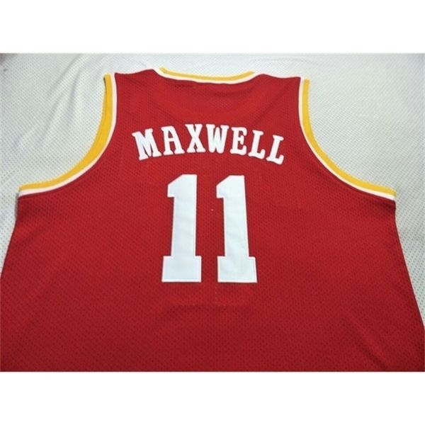 121 #11 vernon maxwell red white mesh real embroidery bsaketball jersey size s-4xl or custom any name or number basketball jersey, Black
121 #11 vernon maxwell red white mesh real embroidery bsaketball jersey size s-4xl or custom any name or number basketball jersey, Black
