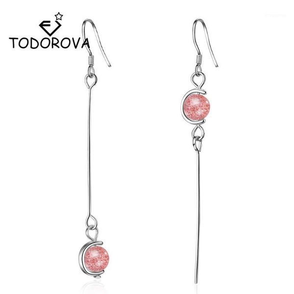 todorova korean fashion strawberry crystal moonstone long chain tassel earrings for women statement jewelry oorbellen1, Silver
todorova korean fashion strawberry crystal moonstone long chain tassel earrings for women statement jewelry oorbellen1, Silver
