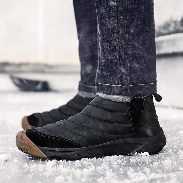 weweya camouflage round toe oxford cotton shoes snow boots women sewing soft warm plush furry winter slip on plus size 46, Black
weweya camouflage round toe oxford cotton shoes snow boots women sewing soft warm plush furry winter slip on plus size 46, Black