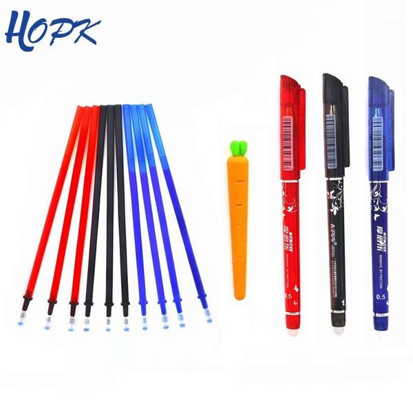 gel pens 12pcs/lot erasable pen refill rod eraser set 0.5mm blue black red ink for school office stationery1
gel pens 12pcs/lot erasable pen refill rod eraser set 0.5mm blue black red ink for school office stationery1