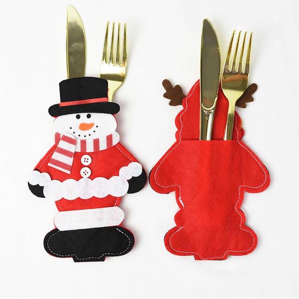 1pcs christmas hats tableware holders cover knife fork packaging bags xmas party dinner table dinnerware decorations
1pcs christmas hats tableware holders cover knife fork packaging bags xmas party dinner table dinnerware decorations
