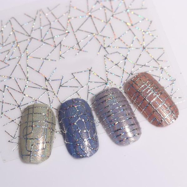 stickers & decals 1 pcs laser 3d nail sticker curve stripe lines nails adhesive striping tape art 2021, Black
stickers & decals 1 pcs laser 3d nail sticker curve stripe lines nails adhesive striping tape art 2021, Black