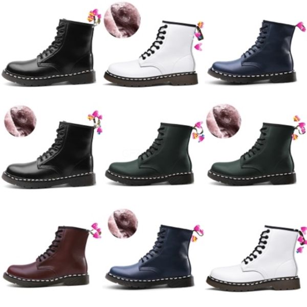 2021 large supply classic genuine leather 1460 boots ankle crystal sole martin mens women womens fur snow martins 6/8-hole boots doc 34-4#65, Black
2021 large supply classic genuine leather 1460 boots ankle crystal sole martin mens women womens fur snow martins 6/8-hole boots doc 34-4#65, Black