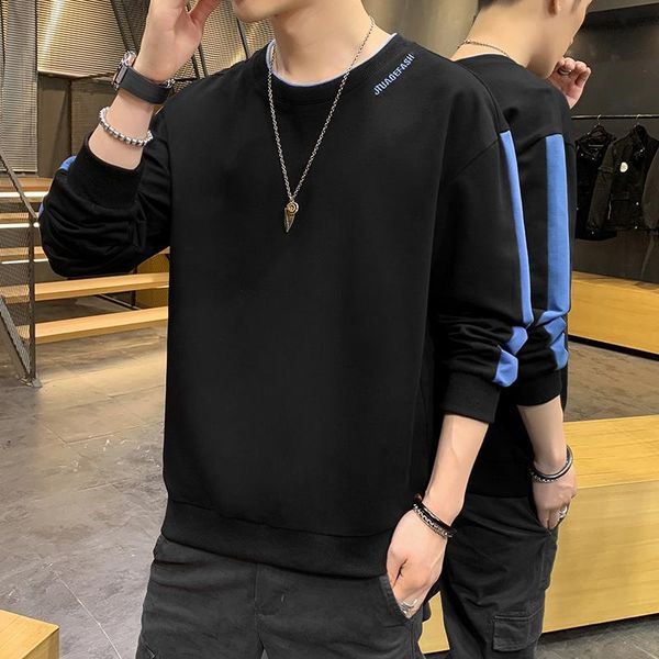 men's hoodies & sweatshirts men 2021 spring autumn male casual o-neck solid color pullover sweatshirt tracksuit, Black
men's hoodies & sweatshirts men 2021 spring autumn male casual o-neck solid color pullover sweatshirt tracksuit, Black