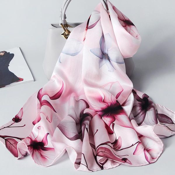 digital print silk scarf women 2020 luxury long soft pure 100% natural silk florals real wraps shawls and scarfÂ, Blue;gray
digital print silk scarf women 2020 luxury long soft pure 100% natural silk florals real wraps shawls and scarfÂ, Blue;gray