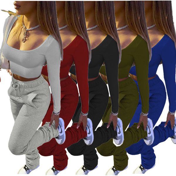 plus size 3xl fall winter women designer outfits pullover hoodies sweatshirt+stack pants solid color two piece set casual tracksuits 4148, Black;gray
plus size 3xl fall winter women designer outfits pullover hoodies sweatshirt+stack pants solid color two piece set casual tracksuits 4148, Black;gray