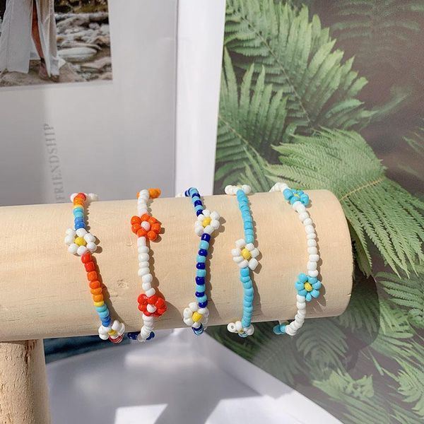 aomu boho 2020 new korea trendy color flower letter daisy acrylic resin beads bracelet for women gifts accessories jewellery, Black
aomu boho 2020 new korea trendy color flower letter daisy acrylic resin beads bracelet for women gifts accessories jewellery, Black