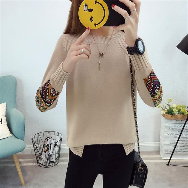 2020 new sweater women fashion autumn winter knitted warm o neck plus size loose pullover sweaters female casual 3xl, White;black
2020 new sweater women fashion autumn winter knitted warm o neck plus size loose pullover sweaters female casual 3xl, White;black