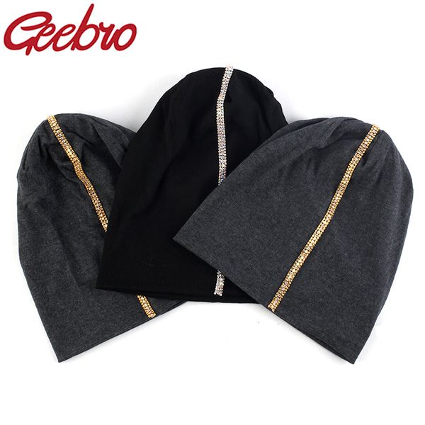 geebro metal rhinestones slouchy skullies beanies for women female autumn bonnets caps winter cotton stretch casual hats 201008, Blue;gray
geebro metal rhinestones slouchy skullies beanies for women female autumn bonnets caps winter cotton stretch casual hats 201008, Blue;gray