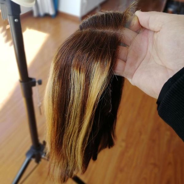150% 4x4 closure wig short bob wig l3/27 ombre colored lace front human hair wigs for women plucked remy brazilian black root, Black;brown
150% 4x4 closure wig short bob wig l3/27 ombre colored lace front human hair wigs for women plucked remy brazilian black root, Black;brown