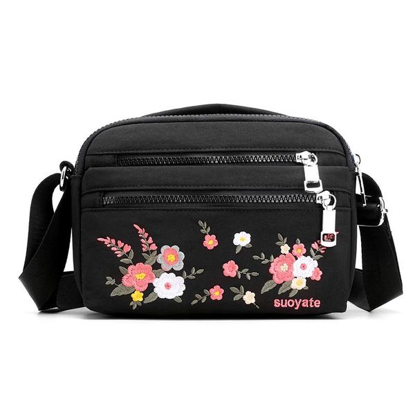 fashion floral pattern women shoulder bag durable waterproof nylon crossbody bag female multi-pockets flap handbag
fashion floral pattern women shoulder bag durable waterproof nylon crossbody bag female multi-pockets flap handbag