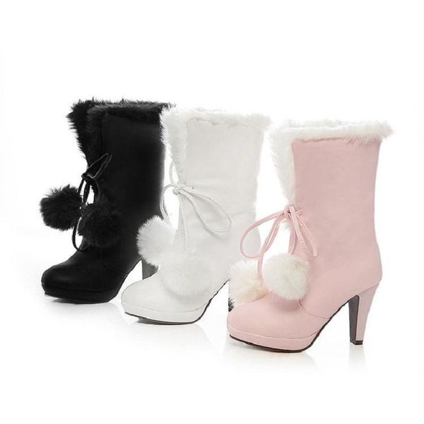 women's boots 2020 autumn and winter new plus velvet female high-heeled boots ladies snow high-heeled tube with thick wate, Black
women's boots 2020 autumn and winter new plus velvet female high-heeled boots ladies snow high-heeled tube with thick wate, Black