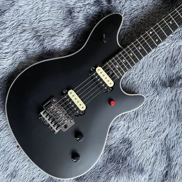 custom evwolf style electric guitar hh pickups black hardwares hand made instruments
custom evwolf style electric guitar hh pickups black hardwares hand made instruments