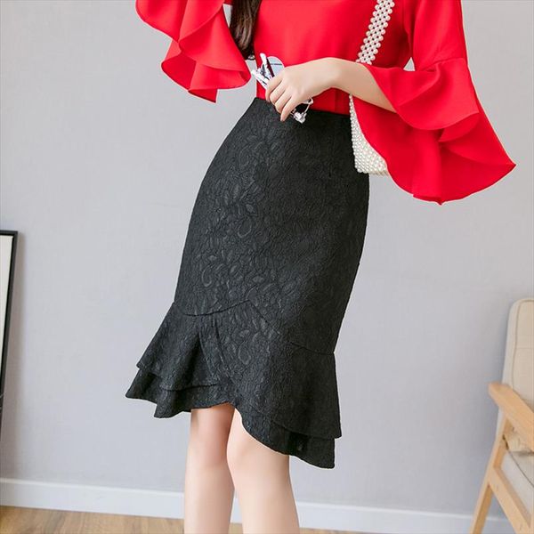 2019 summer lace skirts women high waist black white trumpet mermaid elegant skirts female party knee length bodycon
2019 summer lace skirts women high waist black white trumpet mermaid elegant skirts female party knee length bodycon