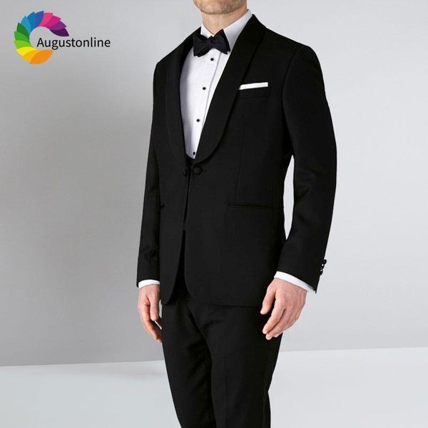 black men suit with pants wedding suit shawl lapel 2piece custom made groom tuxedos slim fit groomsmen blazers jacket ternos, White;black
black men suit with pants wedding suit shawl lapel 2piece custom made groom tuxedos slim fit groomsmen blazers jacket ternos, White;black