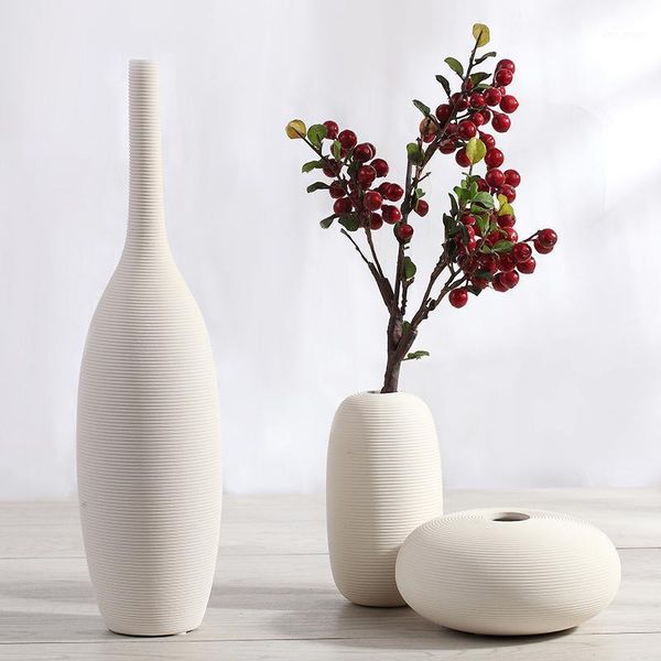 nordic ceramic vase three-piece home furnishings burnt stripe creative home crafts flower ornaments1
nordic ceramic vase three-piece home furnishings burnt stripe creative home crafts flower ornaments1