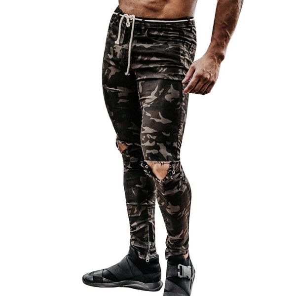 men's jeans camouflage jeans men clothting hole pants sknny denim pant trousers male pencil pants, Blue
men's jeans camouflage jeans men clothting hole pants sknny denim pant trousers male pencil pants, Blue