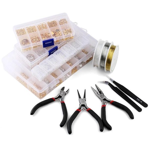jewelry findings tool set open jump ring/lobster clasp/tail chain/clip buckle/drop kit/earring hooks/ for diy jewelr wmtxar, Blue
jewelry findings tool set open jump ring/lobster clasp/tail chain/clip buckle/drop kit/earring hooks/ for diy jewelr wmtxar, Blue