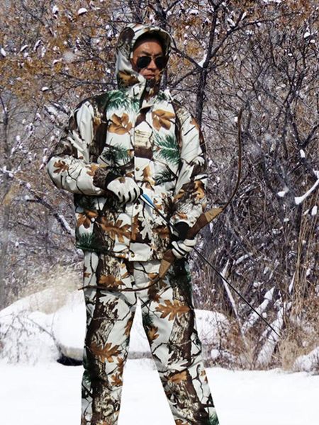 winter snow bionic camouflage suit waterproof warm fleece hunting jacket pants ghillie suits male, Camo
winter snow bionic camouflage suit waterproof warm fleece hunting jacket pants ghillie suits male, Camo