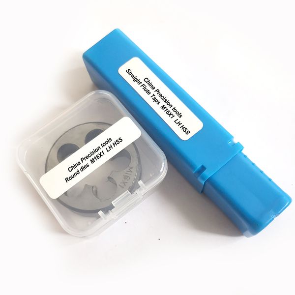 2pcs m16 metric left hand thread tap and die set m16x2 fine thread plug machine straight flute taps dies m16x1.5 m16x1.25 m16x1
2pcs m16 metric left hand thread tap and die set m16x2 fine thread plug machine straight flute taps dies m16x1.5 m16x1.25 m16x1