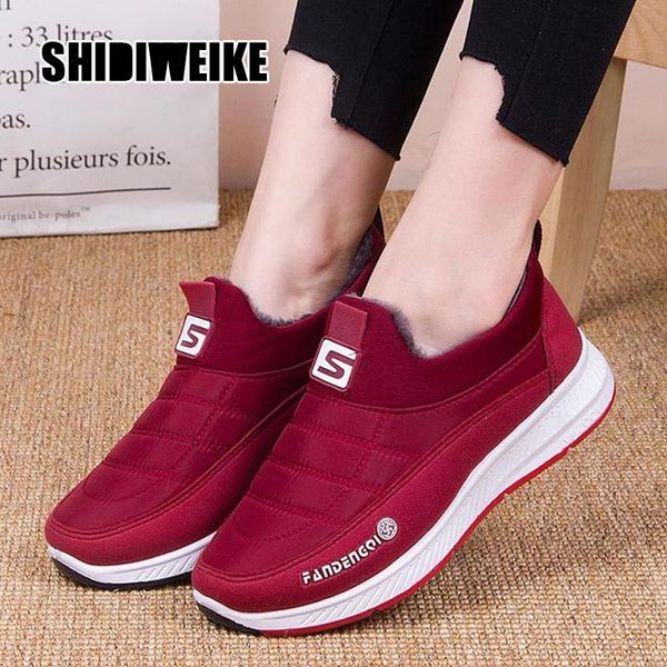 comfortable women boots waterproof snow boots female plush winter women warm ankle winter shoes men and v664, Black
comfortable women boots waterproof snow boots female plush winter women warm ankle winter shoes men and v664, Black