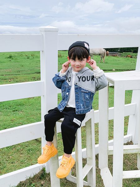 kids hooded coat chun qiu kuan boys, spring ) new children western style spring baby jeans 201109, Blue;gray
kids hooded coat chun qiu kuan boys, spring ) new children western style spring baby jeans 201109, Blue;gray