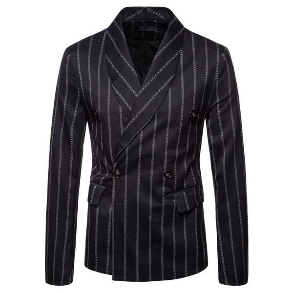 2021 sell new design men's single breasted checked stripe blazers slim plaid casual blazer jacket for men, White;black
2021 sell new design men's single breasted checked stripe blazers slim plaid casual blazer jacket for men, White;black