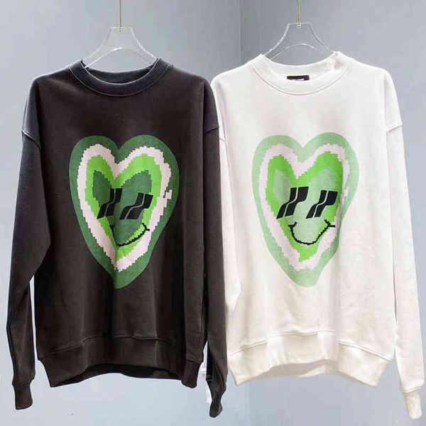 women's hoodies & sweatshirts welldone love smiling face sweater 21 early autumn graffiti mosaic round neck long sleeve loose 9rbk, Black
women's hoodies & sweatshirts welldone love smiling face sweater 21 early autumn graffiti mosaic round neck long sleeve loose 9rbk, Black
