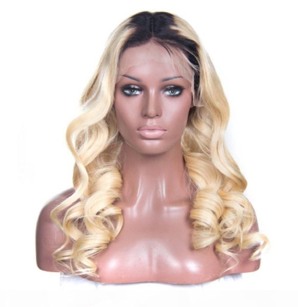 24" ash blonde ombre full lace human hair wigs virgin european human hair loose wave glueless lace front wig two tone #1b #613, Black;brown
24" ash blonde ombre full lace human hair wigs virgin european human hair loose wave glueless lace front wig two tone #1b #613, Black;brown