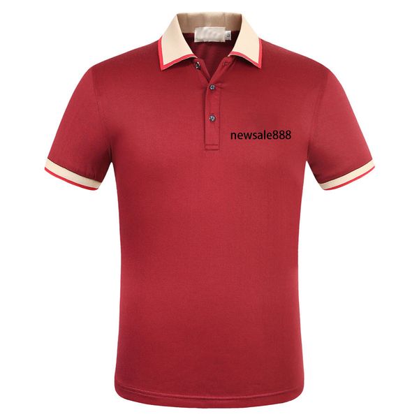 new luxury fashion classic men's honeybee striped embroidery shirt cotton mens designer t-shirt white black red polo shirt male size m-
new luxury fashion classic men's honeybee striped embroidery shirt cotton mens designer t-shirt white black red polo shirt male size m-