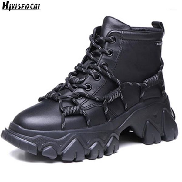 boots hjwsfdcai women cross-tied lace-up casual dad shoes cowhide leather platform wear-resistant female ankle ladies shoes1, Black
boots hjwsfdcai women cross-tied lace-up casual dad shoes cowhide leather platform wear-resistant female ankle ladies shoes1, Black