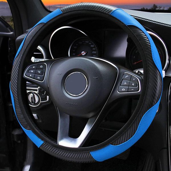 buy 1 get 1 37-38cm universal car steering wheel cover protector anti slip pu leather covers carbon fiber1
buy 1 get 1 37-38cm universal car steering wheel cover protector anti slip pu leather covers carbon fiber1