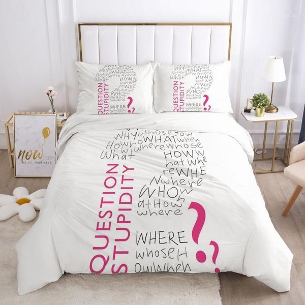 3d white bedding set letter quilt covers pillow shams duvet cover sets bedclothes bed linens king single home textile1
3d white bedding set letter quilt covers pillow shams duvet cover sets bedclothes bed linens king single home textile1