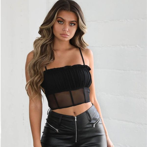 2020 new women girls fashion solid lace chic ruffle crop tank vest summer casual slim t-shirts
2020 new women girls fashion solid lace chic ruffle crop tank vest summer casual slim t-shirts
