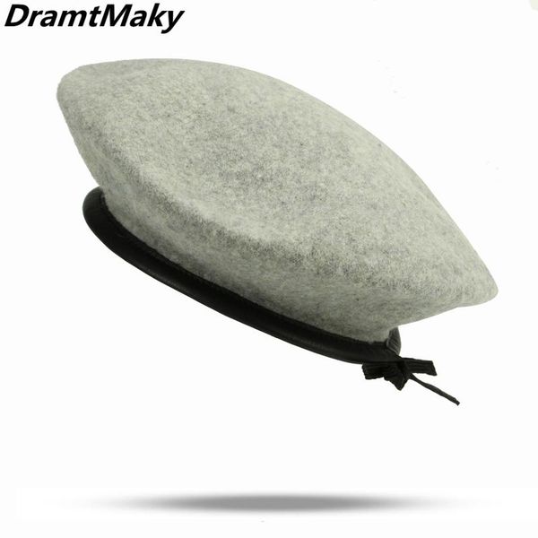 new style 100% pure wool women knit beret winter warm female british style lady painter bonnet hats solid color wholesale hot, Blue;gray
new style 100% pure wool women knit beret winter warm female british style lady painter bonnet hats solid color wholesale hot, Blue;gray